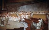 'Ciceró denuncia Catilina', quadre del 1889 de Cesare Maccari