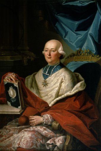 Retrat de Louis-René-Édouard de Rohan Retrat de Louis-René-Édouard de Rohan
