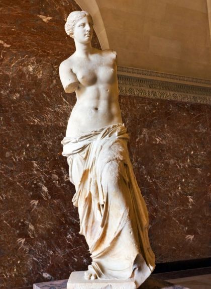 La Venus de Milo al Museu del Louvre La Venus de Milo al Museu del Louvre