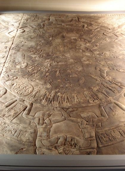El zodíac Dendara al Museu del Louvre El zodíac Dendara al Museu del Louvre