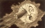 Il·lustració de Georges Méliès del seu film 'Viatge a la lluna' Il·lustració de Georges Méliès del seu film 'Viatge a la lluna'
