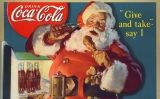 Imatge de la campanya de Coca-Cola amb Santa Claus Imatge de la campanya de Coca-Cola amb Santa Claus