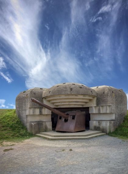 Bateria alemanya a Longues-sur-Mer, a Normandia Bateria alemanya a Longues-sur-Mer, a Normandia