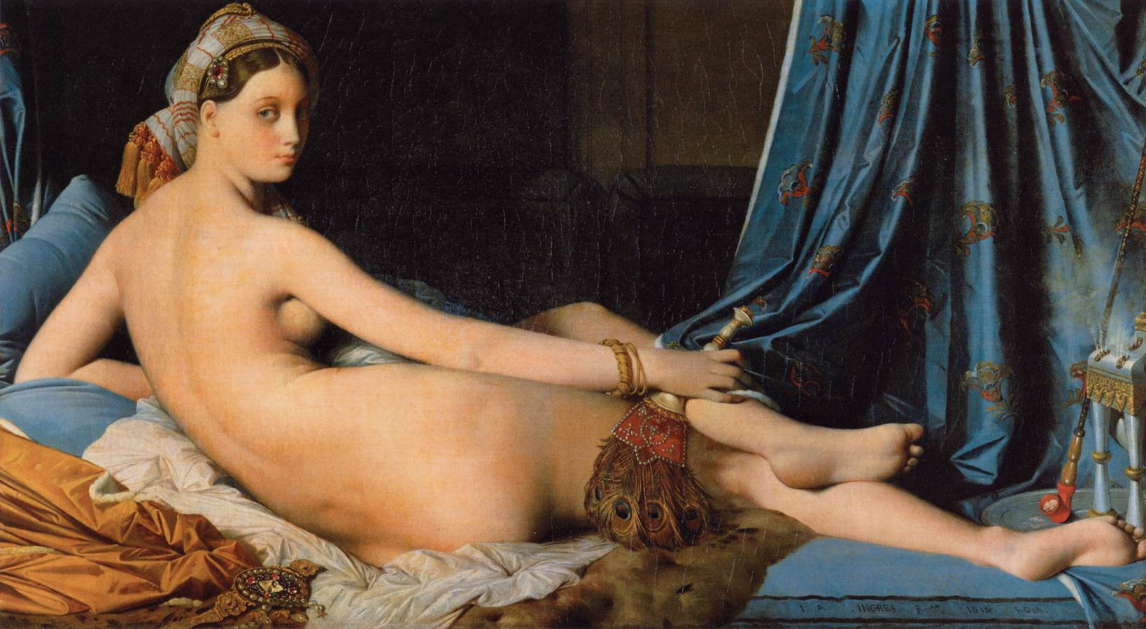'La gran odalisca', de Dominique Ingres