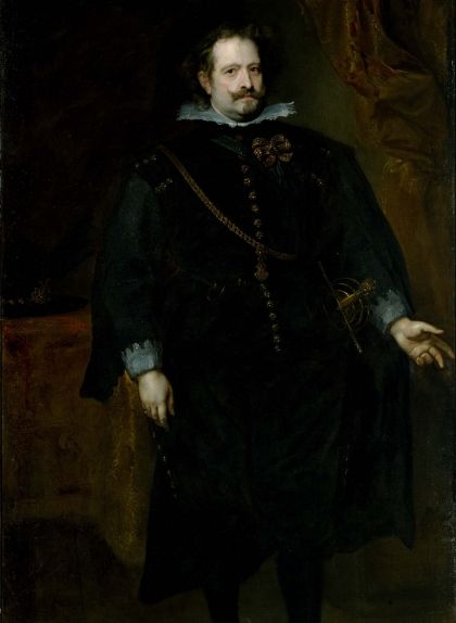 Diego Felipe de Guzmán. Retrat d'Anton van Dyck