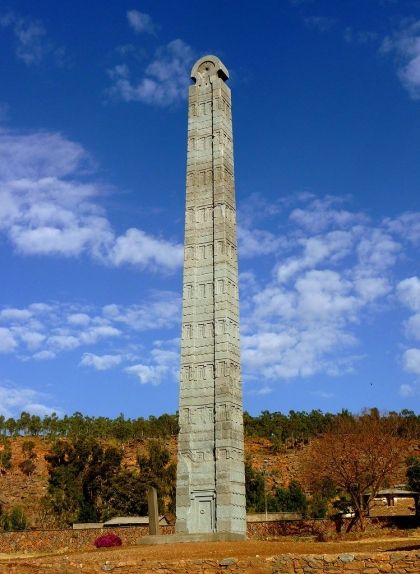L'obelisc d'Aksum a Etiòpia L'obelisc d'Aksum a Etiòpia