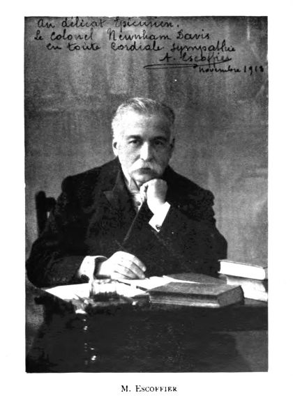 Retrat d'Auguste Escoffier Retrat d'Auguste Escoffier