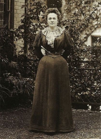Clara Zetkin durant un congrés a Zuric el 1897