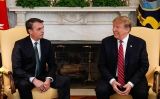 El president del Brasil, Jair Bolsonaro, amb el president dels Estats Units, Donald Trump, en una trobada a Washington el 19 de març del 2019 El president del Brasil, Jair Bolsonaro, amb el president dels Estats Units, Donald Trump, en una trobada a Washington el 19 de març del 2019