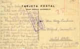 Postal de Jim Lardner a la seva mare del 18 d'agost de 1938