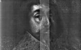 Radiografia amb raigs X d'una obra d'art que mostra una capa oculta Radiografia amb raigs X d'una obra d'art que mostra una capa oculta