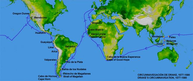 mapaFrancisDrake