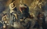 'Jesús concedeix a Sant Francesc la indulgència de la Porciúncula', d'Antoni Viladomat