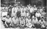 Japonesos reclosos al camp de Lordsburg, a Nou Mèxic Japonesos reclosos al camp de Lordsburg, a Nou Mèxic