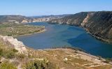 Vista del Poble Vell de Mequinensa a la confluència de l'Ebre, el Segre i el Cinca Vista del Poble Vell de Mequinensa a la confluència de l'Ebre, el Segre i el Cinca