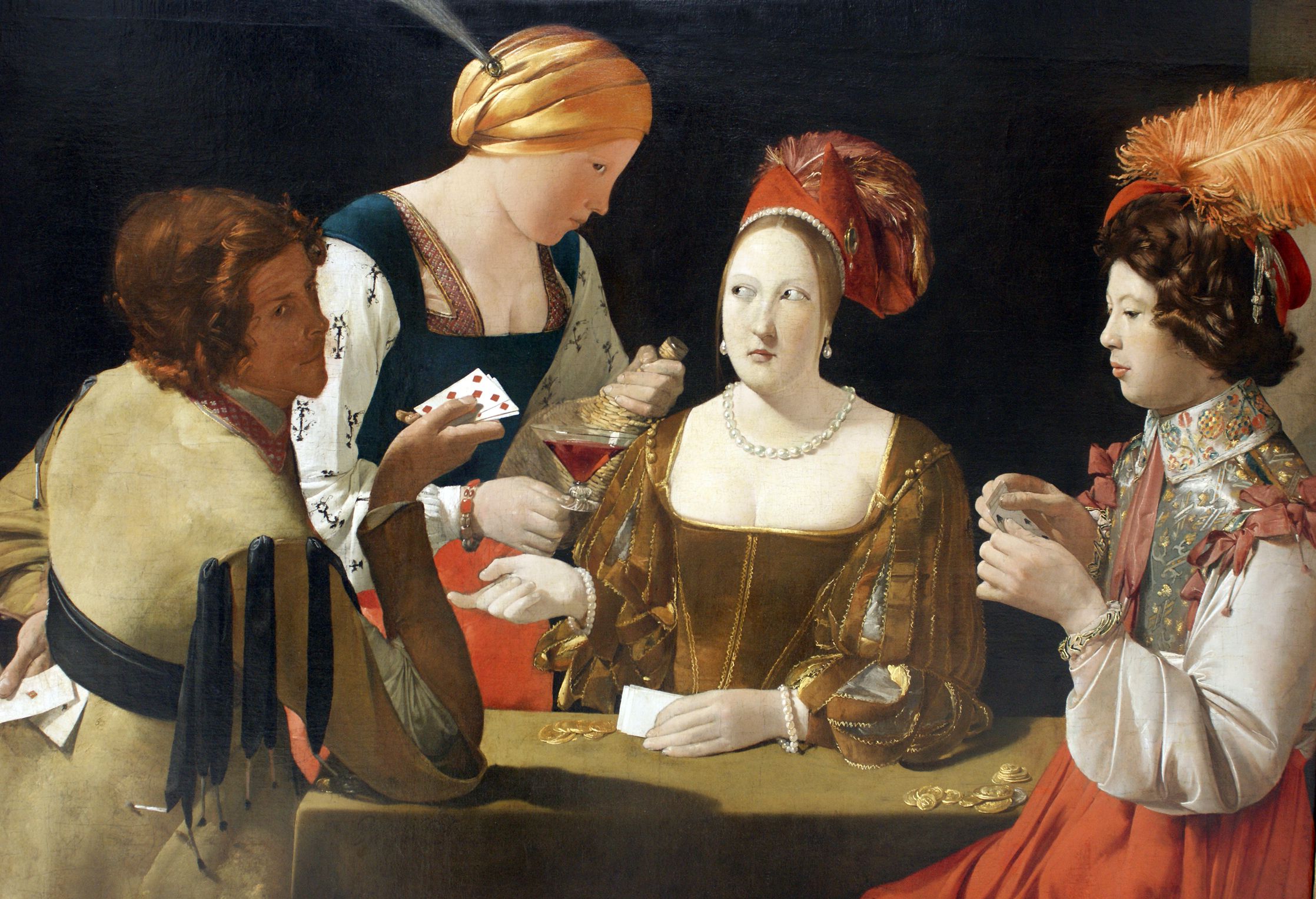 'El trampós de l’as de diamants', de Georges de La Tour