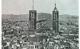Vista panoràmica de Barcelona del 1910 Vista panoràmica de Barcelona del 1910