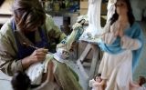 El procés de fabricació dels Sants d'Olot al taller El Arte Cristiano El procés de fabricació dels Sants d'Olot al taller El Arte Cristiano