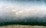 'Monjo vora el mar', de Casper David Friedrich 'Monjo vora el mar', de Casper David Friedrich
