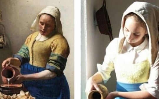 'Challenge' La lletera, de Vermeer
