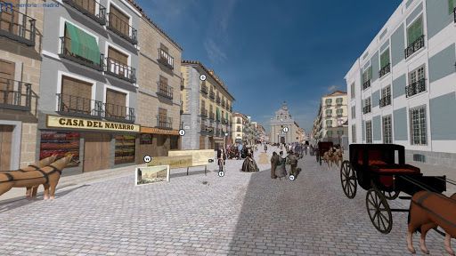 La Puerta del Sol de Madrid en 3D.