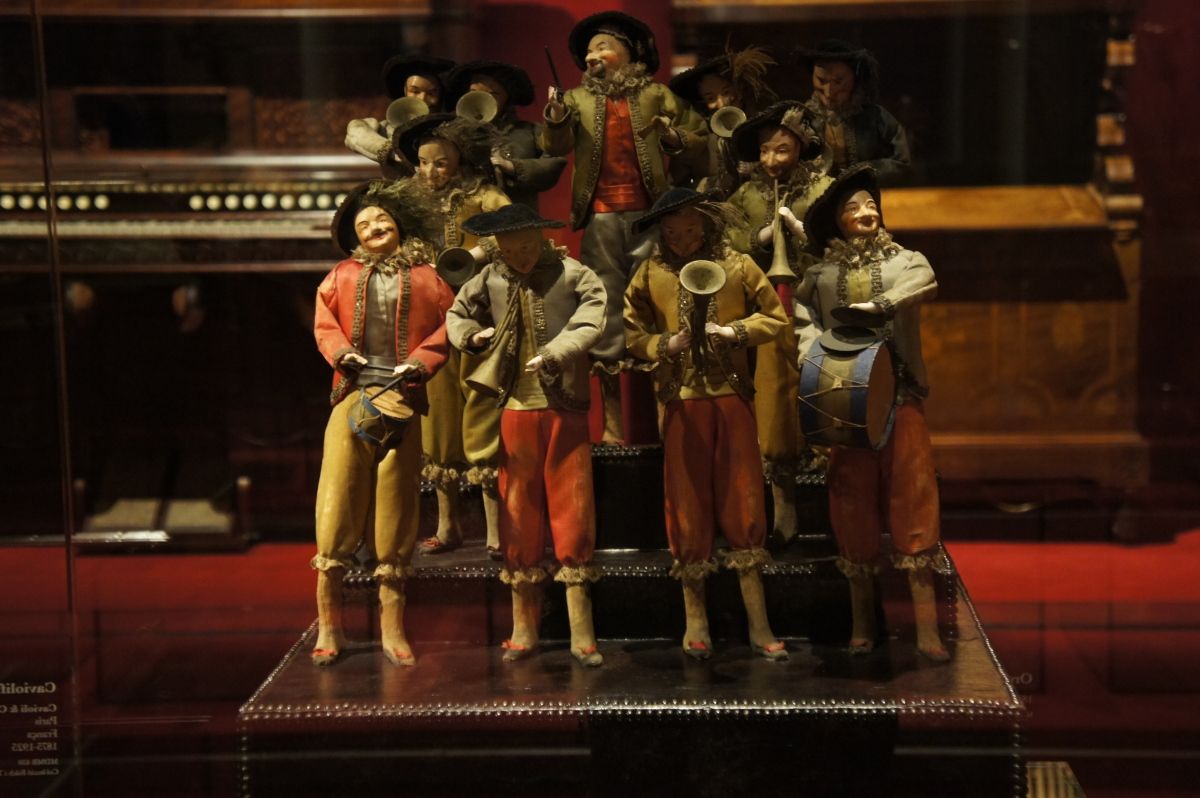'Orquestra d'autòmats', una peça que podeu veure al Museu de la Música de Barcelona