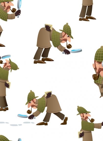 Dibuixos de Sherlock Holmes Dibuixos de Sherlock Holmes
