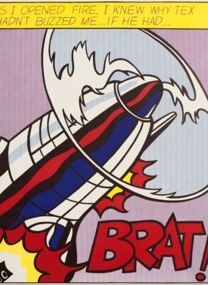 'As I open fire…', de Roy Lichtenstein 'As I open fire…', de Roy Lichtenstein