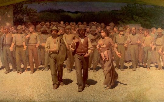 'El quart Estat', de Giuseppe Pellizza da Volpedo
