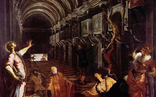 800px Jacopo Tintoretto   Finding of the body of St Mark   Yorck Project