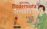 Cartell de la XVIII Fira Modernista de Terrasa, de l'any 2020