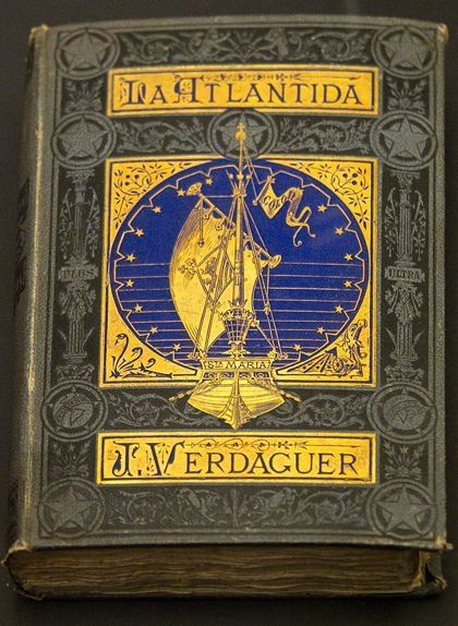 'L'Atlàntida', de Jacint Verdaguer. Edició de Jaume Jepús (Barcelona, 1878) conservada al Museu Diocesà de Barcelona 'L'Atlàntida', de Jacint Verdaguer. Edició de Jaume Jepús (Barcelona, 1878) conservada al Museu Diocesà de Barcelona