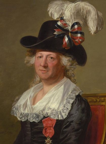 El cavaller d'Éon, retrat de Thomas Stewart