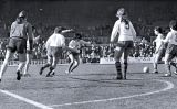Primer partit de futbol femení al Camp Nou, el 1970