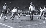 Primer partit de futbol femení al Camp Nou, el 1970 Primer partit de futbol femení al Camp Nou, el 1970