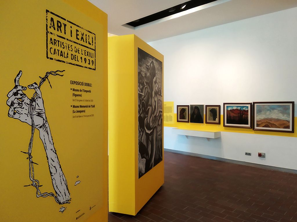 El MUME acull l'exposició 'Art i exili. Artistes de l'exili català de 1939. Llegat Fàbrega i Fons Narro'