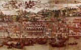 Mapa de Venècia del segle XV d'Erhardum Reüwich de Trajecto i Bernhard von Breydenbach Mapa de Venècia del segle XV d'Erhardum Reüwich de Trajecto i Bernhard von Breydenbach