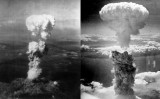 El núvol nuclear provocat per les bombes atòmiques llançades sobre Hiroshima (esquerra) i Nagasaki El núvol nuclear provocat per les bombes atòmiques llançades sobre Hiroshima (esquerra) i Nagasaki