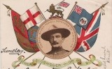 Baden Powell en una postal del 1900
