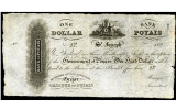 Un dòlar emès pel suposat Banc de Poyais