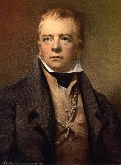 Retrat de sir Walter Scott data d'entre el 1890 i el 1900