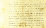 Primera pàgina de l'escrit de defensa de Lluís Companys Primera pàgina de l'escrit de defensa de Lluís Companys