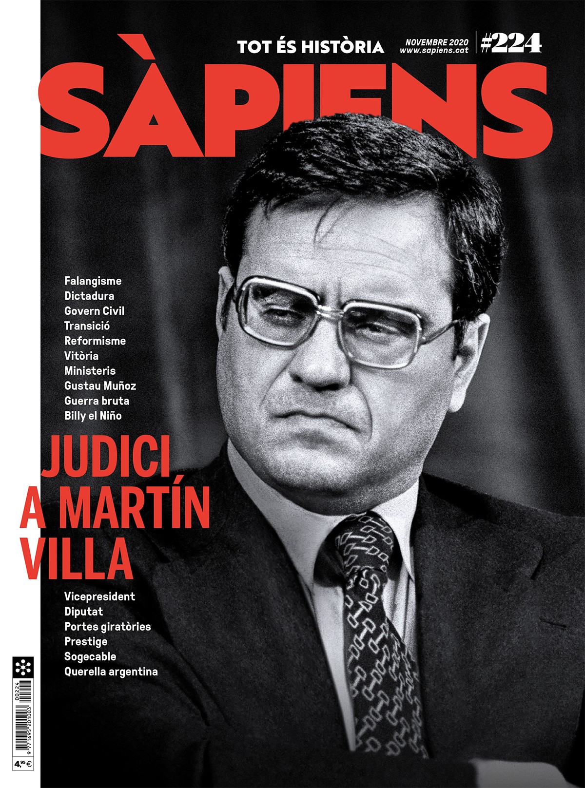 Portada SÀPIENS 224 (novembre 2020)