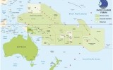 Mapa on es veuen les illes Marshall Mapa on es veuen les illes Marshall