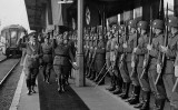 Hitler i Franco a la trobada d'Hendaia Hitler i Franco a la trobada d'Hendaia