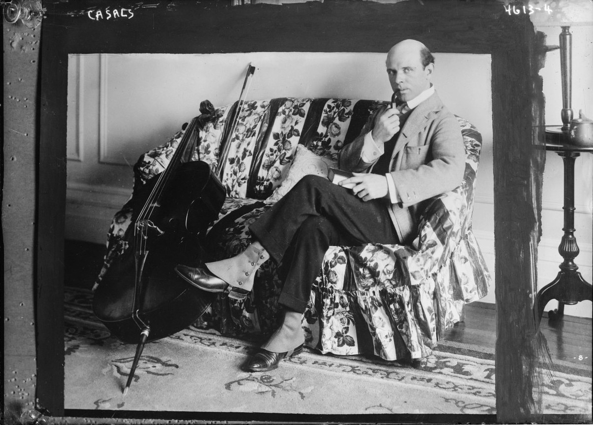 Fotografia de Pau Casals del 1915