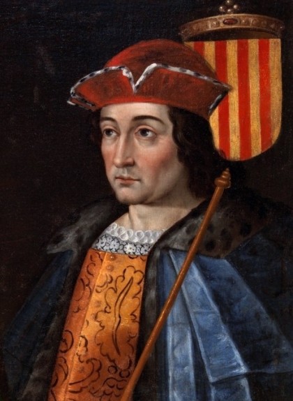 Detall del retrat del casament de Ramon Berenguer IV amb Peronella d'Aragó Detall del retrat del casament de Ramon Berenguer IV amb Peronella d'Aragó