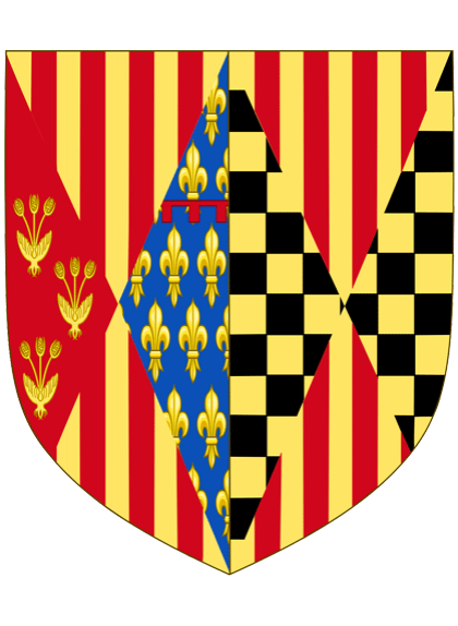 Escut d'armes de Joan Ramon Folc IV de Cardona Escut d'armes de Joan Ramon Folc IV de Cardona