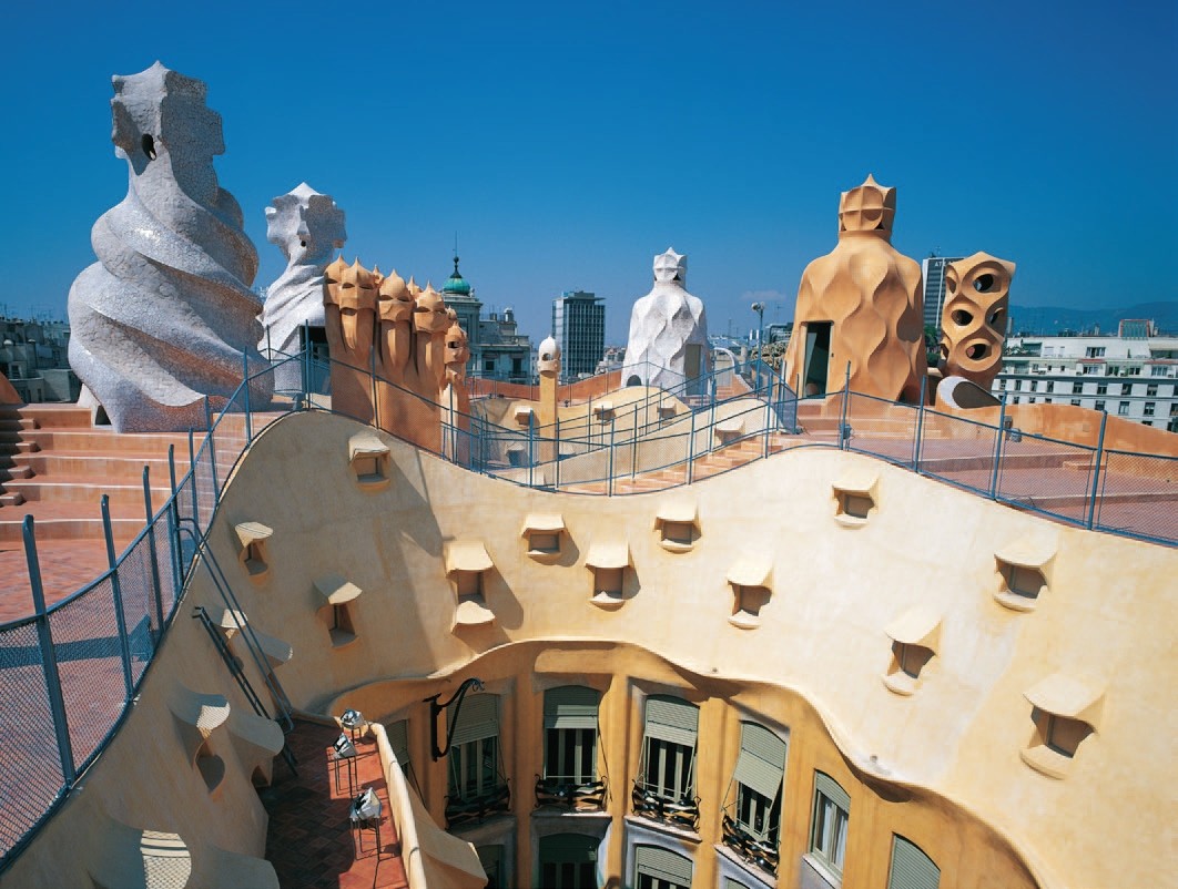 El terrat de la Pedrera