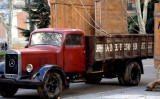 Recreació d'un dels camions militars que va transportar obres d'art durant la Guerra Civil per a l'exposició 'Arte Salvado', del 2010 Recreació d'un dels camions militars que va transportar obres d'art durant la Guerra Civil per a l'exposició 'Arte Salvado', del 2010